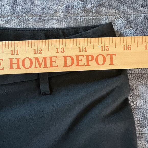 Halogen Black Quinn Fit Women’s Ankle Pants Size 6 Flat Front Mid Rise - Picture 10 of 12